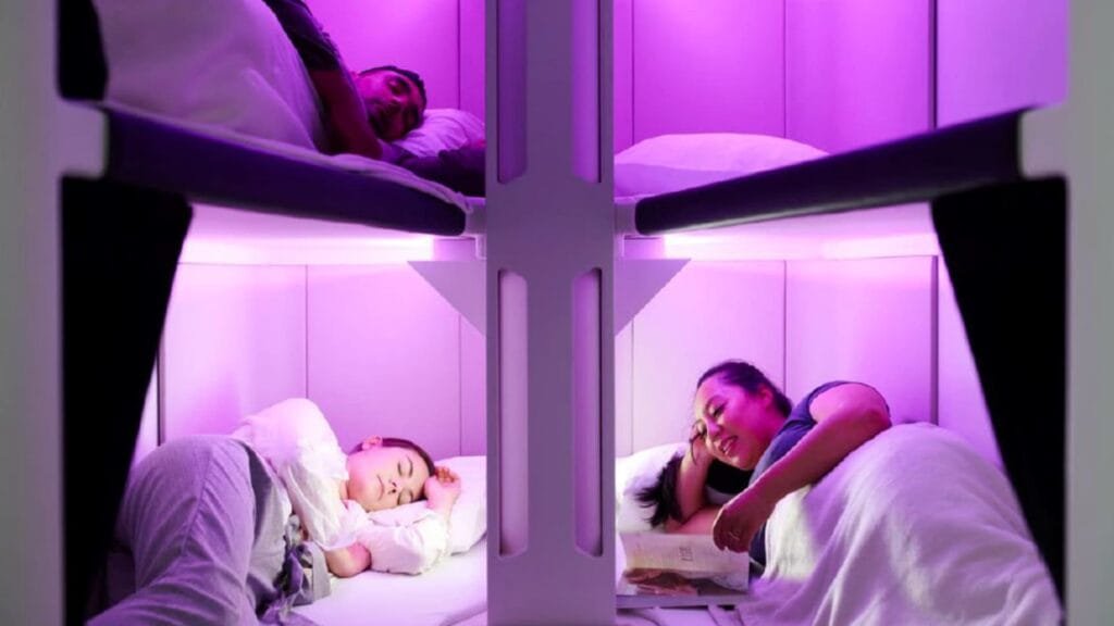 Air New Zealand’s planned in-flight sleeping pods could cost nearly 0 an hour