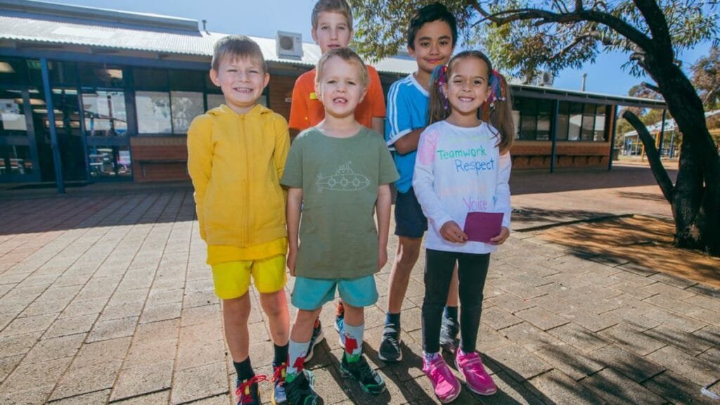 Hannans Primary School students focus on new set of values