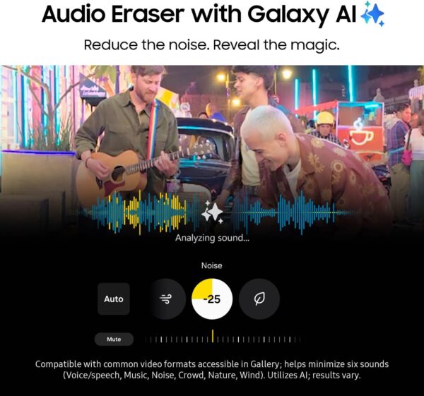 SAMSUNG Galaxy S25 Cell Phone, 128GB AI Smartphone, Unlocked Android, AI Camera, Fast Processor, ProScaler Display, Long Battery Life, 2025, US 1 Yr Manufacturer Warranty, Silver Shadow - Image 4