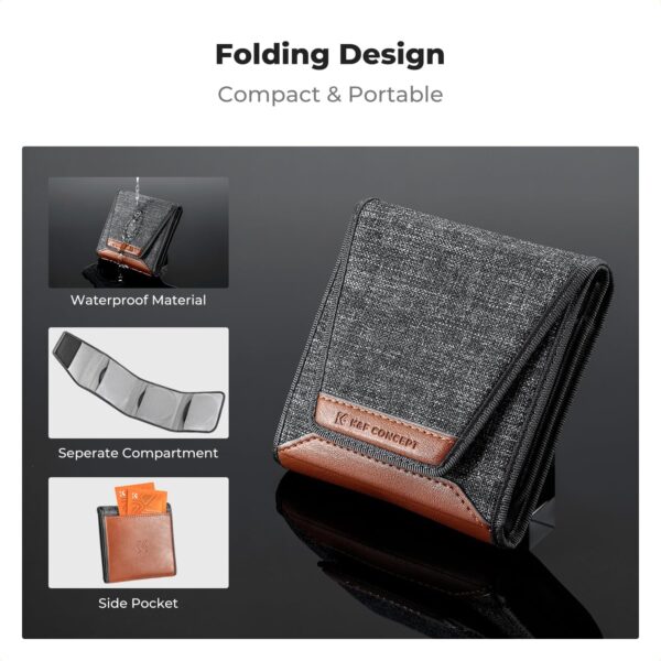 Ultimate K&F Concept 55mm Filter Trio: UV, CPL, & ND4 with Cleaning Essentials and Pouch! - Image 8