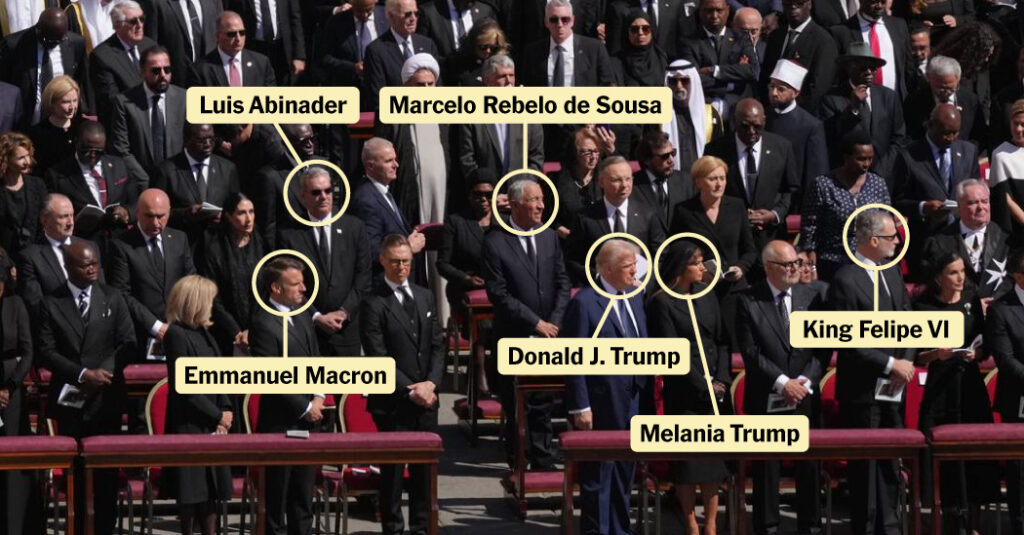 Unveiling the Attendees of Pope Francis’ Final Farewell