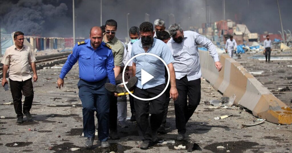 Tragedy Strikes: Devastating Port Explosion Claims Lives and Hundreds Harmed in Iran