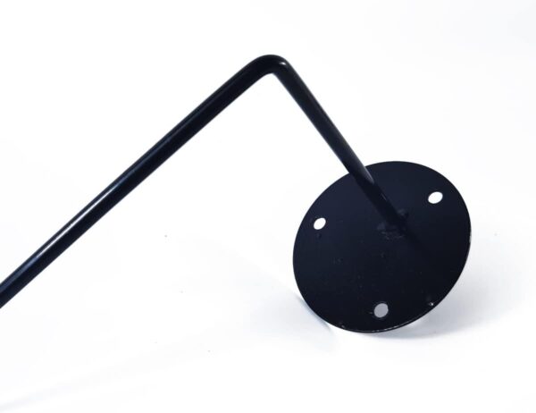 "Elevate Your Space: Stylish Black 3-Piece Helmet & Accessory Wall Hook Set" - Image 4