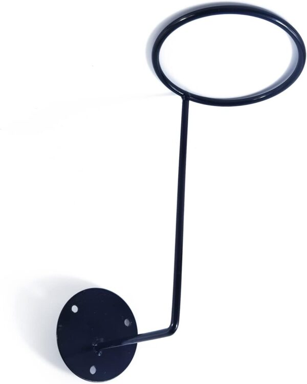 "Elevate Your Space: Stylish Black 3-Piece Helmet & Accessory Wall Hook Set" - Image 5