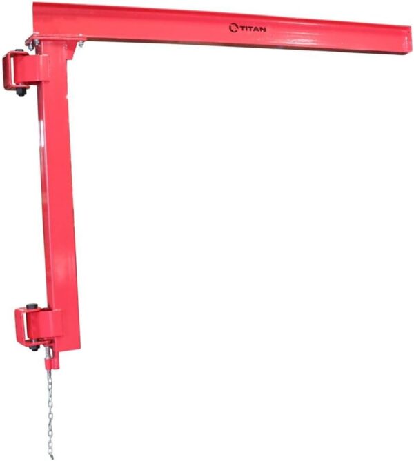 Titan Distributors Inc. Wall Mounted Cantilever Crane 1,000 LB Capacity 180 Degree Rotation Steel I-Beam 69.5” High - Image 2