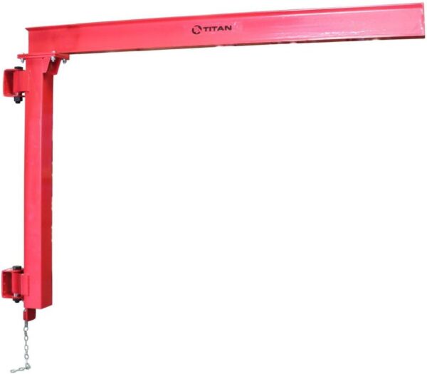 Titan Distributors Inc. Wall Mounted Cantilever Crane 1,000 LB Capacity 180 Degree Rotation Steel I-Beam 69.5” High - Image 4