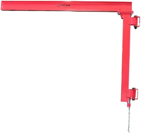 Titan Distributors Inc. Wall Mounted Cantilever Crane 1,000 LB Capacity 180 Degree Rotation Steel I-Beam 69.5” High - Image 7