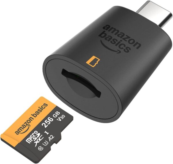 Amazon Basics 256GB Micro SD Card with Reader Adapter, Fast Speed Up to 200MB/s, Black, 1-Pack - Image 6