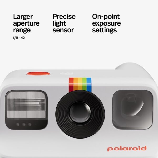Polaroid Go Gen 2: Stylish Mini Instant Camera Bundle with Film for Capturing Memories (16 Shots Included) - Sleek Black Edition - Image 9