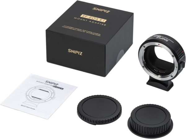 Lens Mount Adapter EF-EOS R - Auto Focus Compatible with Canon EF/EF-S Lens to EOS R, EOS RP, EOS R100, EOS R50, EOS R8, EOS R10, EOS R7, EOS R5C, EOS R3, EOS R6, EOS R5, EOS R6II Cameras - Image 9