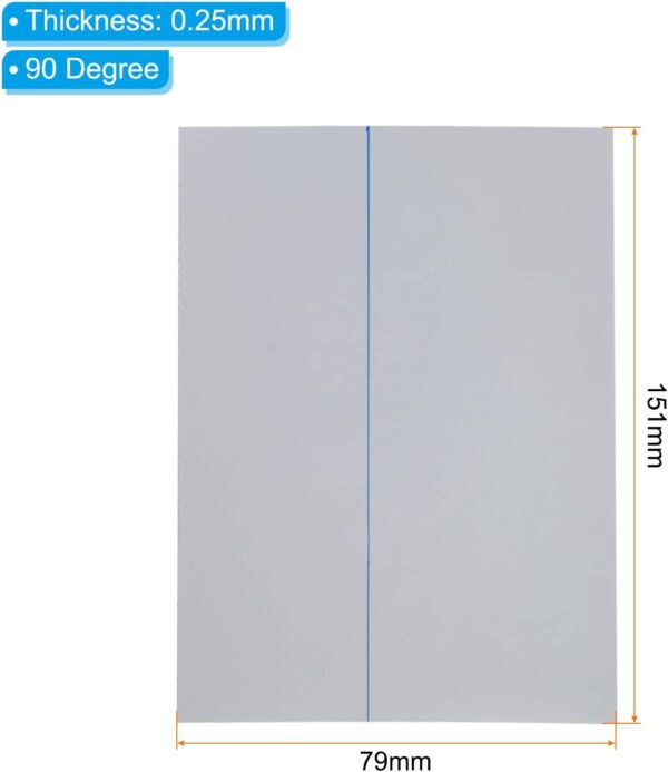 Transform Your Visuals: PATIKIL 6.5" Dual Pack of Polarized Film Sheets for Stunning Photography and Screen Clarity - Image 2