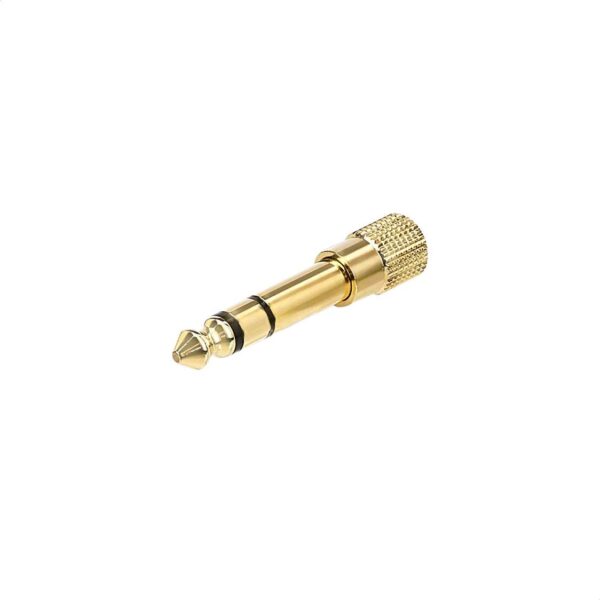 Amazon Basics Gold Plated 6.35mm 1/4 Male to 3.5mm 1/8 Female audio Stereo Headphone Adapter - 2-Pack - Image 5