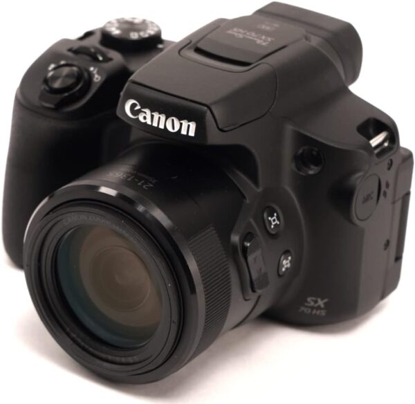 Capture Every Moment: Canon Powershot SX70 - 20.3MP, 65x Zoom, 4K Magic!