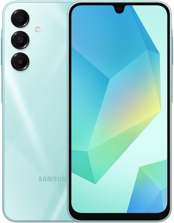 SAMSUNG Galaxy A16 5G (SM-A166M/DS), 256GB 8GB RAM, Dual SIM, Factory Unlocked GSM, International Version (25W Power Adapter Bundle) - (Light Green)