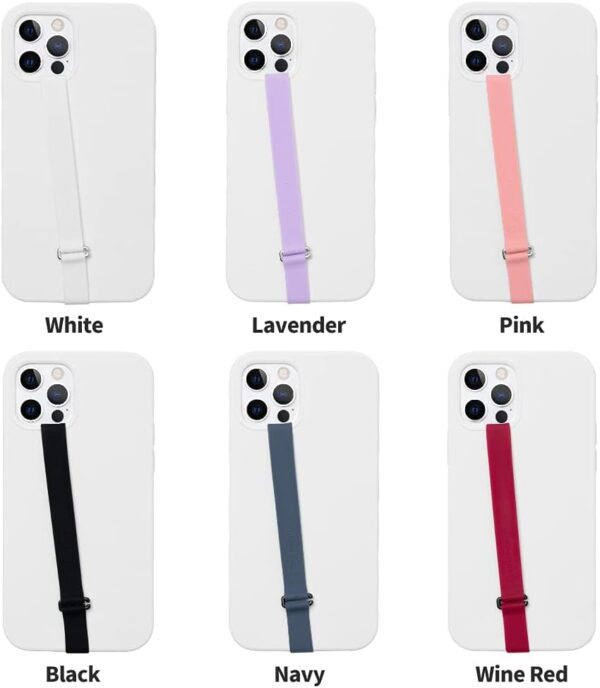 C-Shaped Clip Finger Phone Grip, Sinjimoru Silicone Cell Phone Strap for Phone Case with Clip as Phone Loop Holder for iPhone Case & Samsung Phone. Sinji Loop Clip Black 200 - Image 7