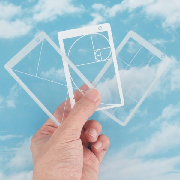 "Unlock Visual Mastery: The 3-in-1 Golden Ratio Viewfinder for Photographers and Artists"