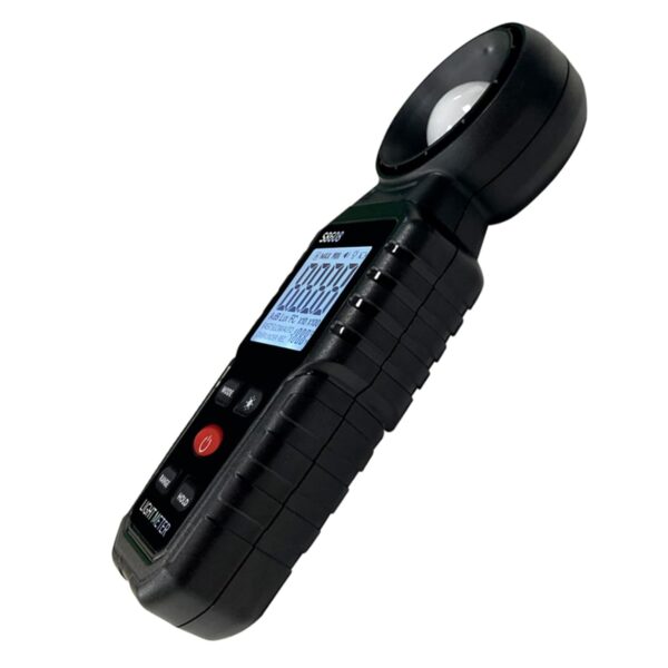 Digital Illuminance Light Meter Tester 200,000Lux Meter (18,500FC) Luxmeter Lighting Intensity Brightness Measurement Tool for Indoor Outdoor Grow Plants Film Photography lumens LED Photometer - Image 3