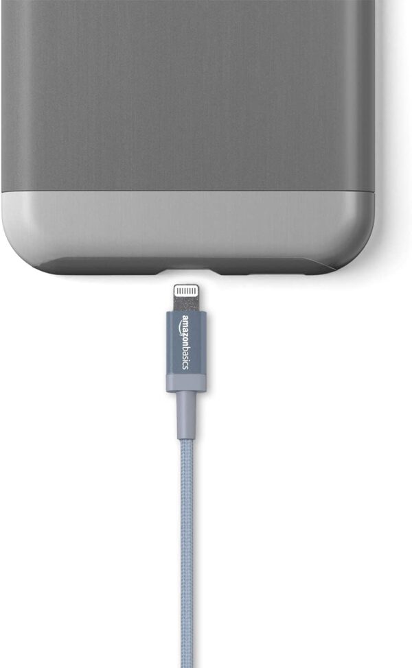 Ultimate 6ft Nylon Braided Lightning Charger: MFi Certified Cord for All Your Apple Devices! - Image 4