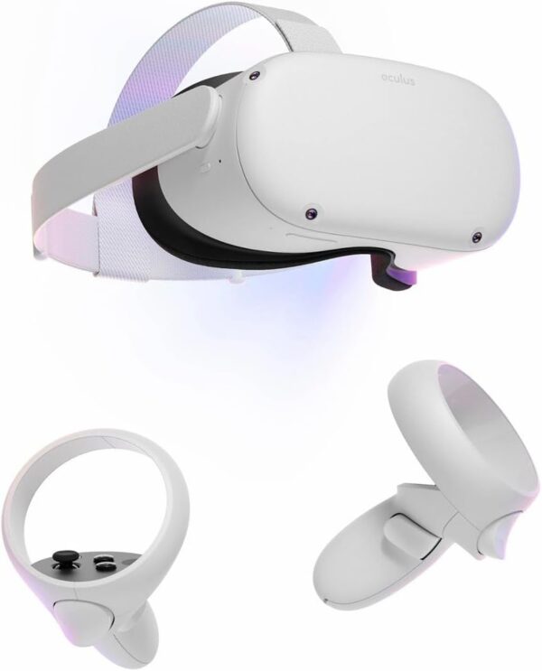 Meta Quest 2 128GB - Advanced All-in-One Virtual Reality Headset (Renewed)