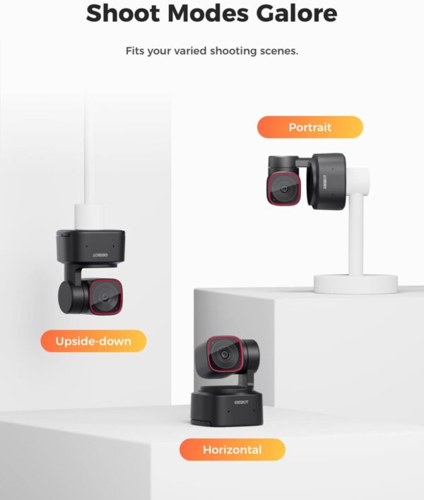 Capture Every Moment: The OBSBOT Tiny 2 Lite 4K AI-Powered Streaming Webcam for Seamless Connectivity! - Image 6