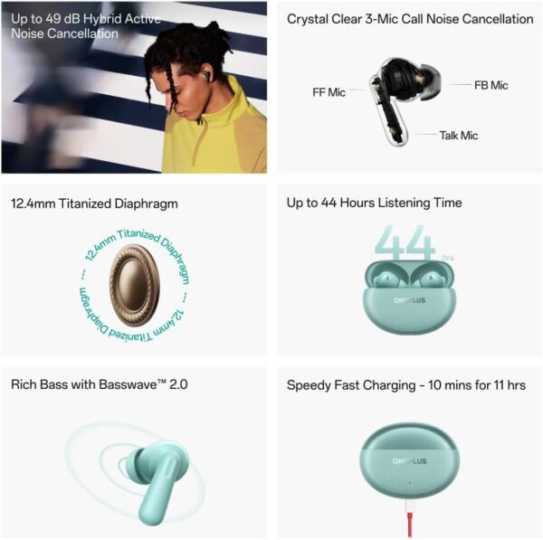 "Immerse Yourself: OnePlus Nord Buds 3 Pro - The Ultimate Wireless Earbuds Experience" - Image 5