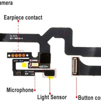 Revitalize Your iPhone 7 Plus: Premium 7MP Front Camera and Flex Cable Replacement with Proximity Sensor & Microphone! - Image 4