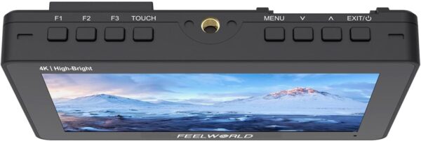 Illuminate Your Filmmaking: FEELWORLD F6 Pro 4K Touch Screen Monitor with NP-F970 Battery & Storage Package - Image 3