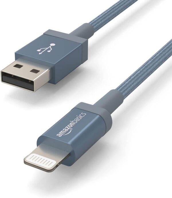 Ultimate 6ft Nylon Braided Lightning Charger: MFi Certified Cord for All Your Apple Devices! - Image 3