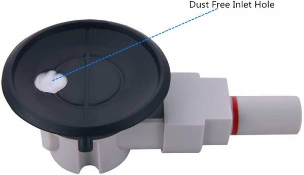 3" Mounting Vacuum Suction Cup with 1/4"-20 Female Thread, Small Hand Pump Glass Sucker for Car Camera (3" suction cup) - Image 3
