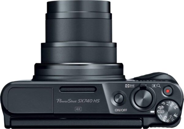 Unleash Your Creativity with the Canon PowerShot SX740 HS: 40x Zoom and 20.3MP Excellence in a Sleek Black Design! - Image 4