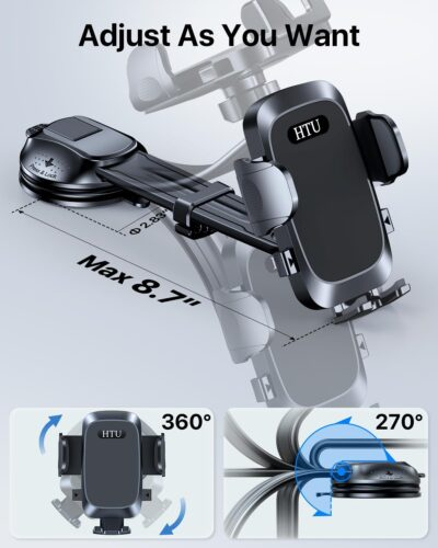 "Ultimate Military-Grade Car Phone Holder: The 2025 Edition with Unmatched Suction and Versatile Vent Clip!" - 이미지 8