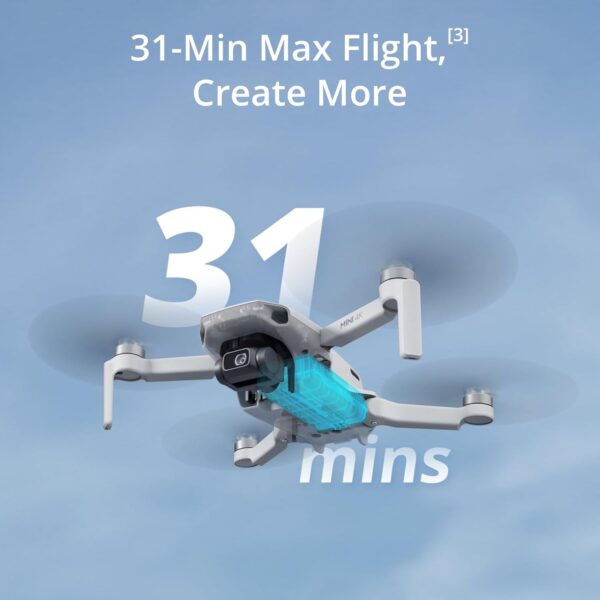 "Experience the Skies: DJI Mini 4K Drone - Ultra-Light, 4K UHD Capture, and Intelligent Flight Awaits!" - Image 5