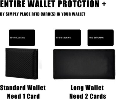 Secure Your Wallet: 5-Pack RFID Shield Cards for Ultimate NFC Protection - 이미지 6