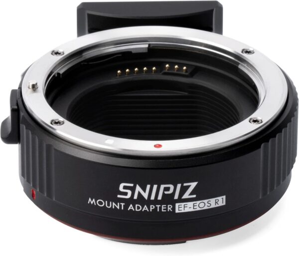 Lens Mount Adapter EF-EOS R - Auto Focus Compatible with Canon EF/EF-S Lens to EOS R, EOS RP, EOS R100, EOS R50, EOS R8, EOS R10, EOS R7, EOS R5C, EOS R3, EOS R6, EOS R5, EOS R6II Cameras - Image 2
