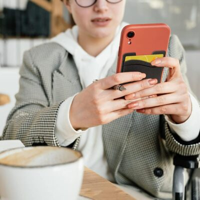 Sleek Leather Phone Wallet: Versatile Card Holders for Your Device - 2-Pack Black - 이미지 6