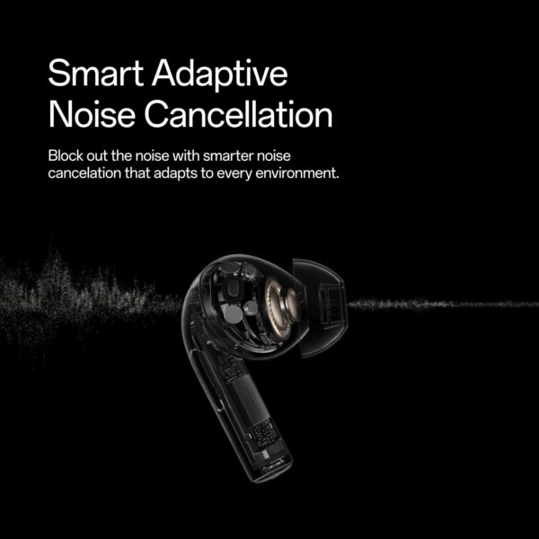 OnePlus Buds 3, Splendid Blue, Deep Bass, ANC, Immersive Sound, Up to 44 Hour Playtime with Charging case, Bluetooth 5.3 - Image 4