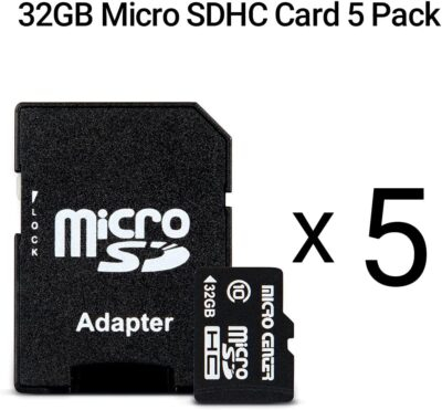 Ultimate 32GB MicroSDHC Bundle: Elevate Your Mobile Storage for Phones, Tablets, Drones & Full HD Magic – 80MB/s Speed (5-Pack) - 이미지 2