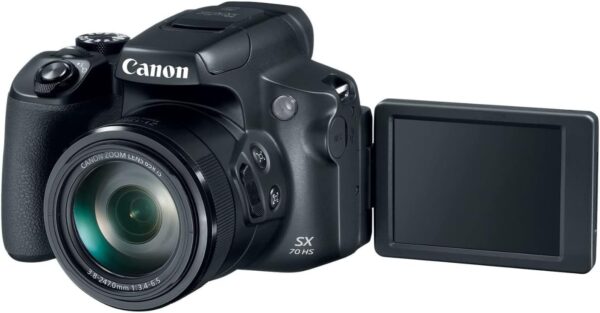 Capture Every Moment: Canon Powershot SX70 - 20.3MP, 65x Zoom, 4K Magic! - Image 4