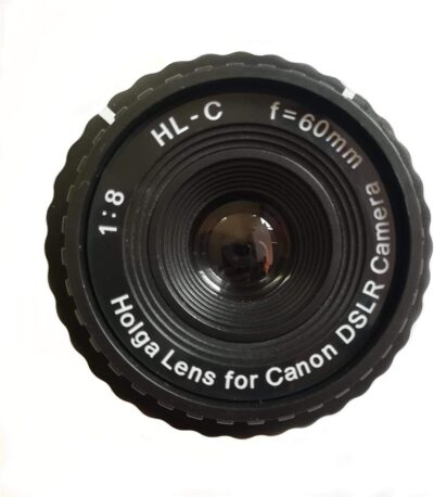Unleash Creativity: Holga HL-C 60mm f/8 Lens for Canon DSLRs (Classic Black)