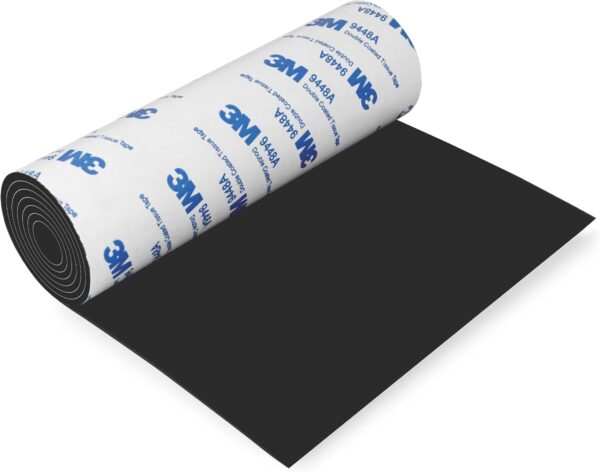 Revolutionary Anti-Slip Rubber Pads: 5" x 40" Self-Adhesive Strips to Shield Your Hardwood Floors!