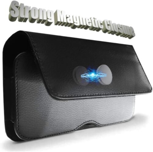 Ultimate Leather Phone Holster: Stylish and Secure Belt Clip for All Major Smartphones - 이미지 3