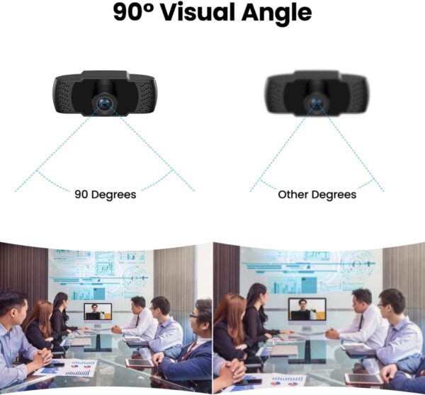 Crystal Clear Connections: Elevate Your Video Calls with the Wansview 1080P HD Webcam and Microphone! - Image 5