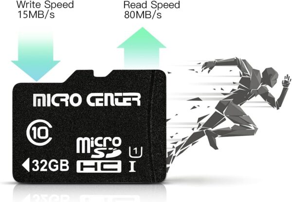 Ultimate 32GB MicroSDHC Bundle: Elevate Your Mobile Storage for Phones, Tablets, Drones & Full HD Magic – 80MB/s Speed (5-Pack) - Image 3