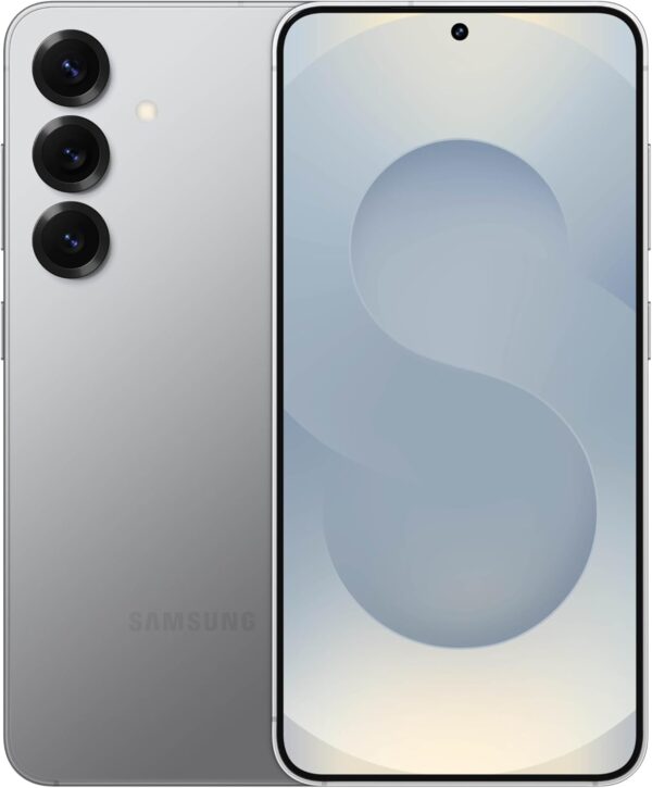 SAMSUNG Galaxy S25 Cell Phone, 128GB AI Smartphone, Unlocked Android, AI Camera, Fast Processor, ProScaler Display, Long Battery Life, 2025, US 1 Yr Manufacturer Warranty, Silver Shadow