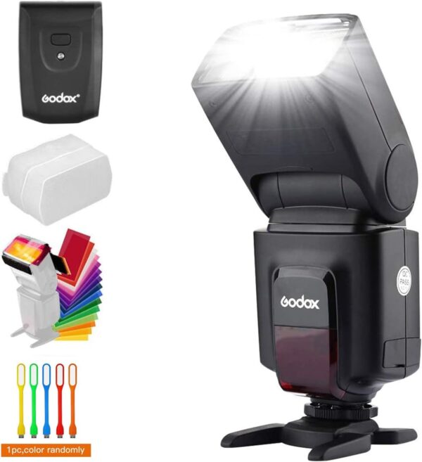 Rev Up Your Photography: The All-In-One Godox 433MHz GN33 Speedlite Flash for Every Shooter! - Image 2