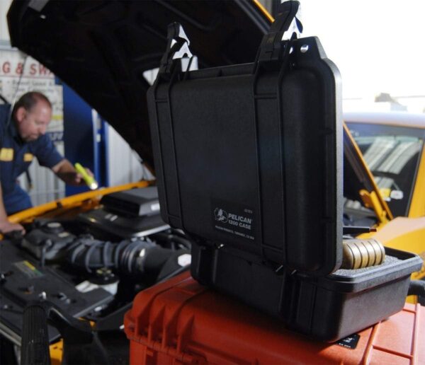 Pelican 1200 Case With Foam (Black) - Image 9