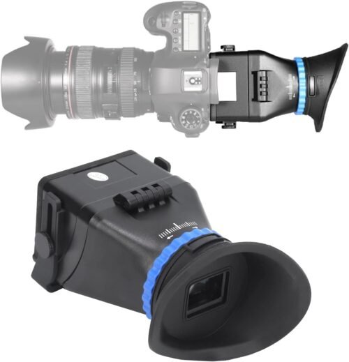 "Enhance Your Shots: 3X Magnification Sunshade Viewfinder for SLR and Mirrorless Cameras" - 이미지 3