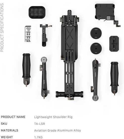 "Elevate Your Filmmaking: The Ultimate Foldable Lightweight Shoulder Rig for Seamless Compatibility" - 이미지 8