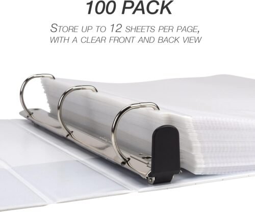 "Durable Defense: 100 Non-Glare Sheet Protectors for Your Essential Pages" - 이미지 7