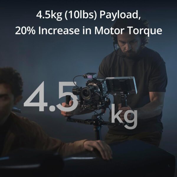 Unleash Your Cinematic Vision: The Ultimate DJI RS 4 Pro Combo Gimbal for Pro Cameras - Image 3